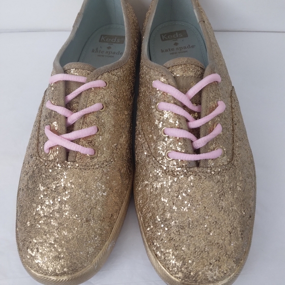 kate spade Shoes - ✨ Kate Spade Keds Women’s Glitter Shoes Size 9 ✨